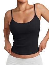 Regata Trendy Queen Dupla Camada Preta com Alças Ajustáveis Regata Trendy Queen Dupla Camada Preta com Alças Ajustáveis