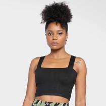 Regata Tricô Mercatto Cropped Lisa Feminina