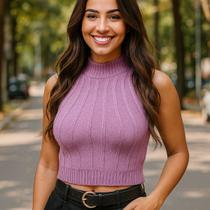 Regata Tricot Modal Alto Relevo