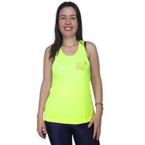 Regata Trinys Eco Dry Sport F-15808 Amarelo Feminina