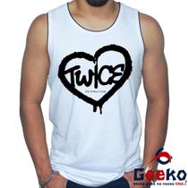 Regata Twice 100% Algodão 5th World Tour K-pop Camiseta Regata Geeko