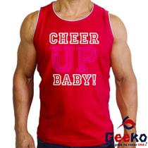 Regata Twice 100% Algodão Cheer Up Baby K-pop Camiseta Regata Geeko