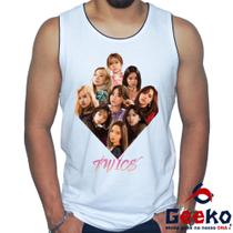 Regata Twice 100% Algodão K-pop Camiseta Regata Geeko