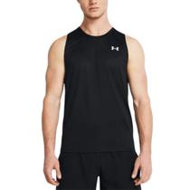 Regata Under Armour Tech Brz Preto e Branco - Masculino