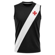 Regata Vasco Da Gama Baque Cruz De Malta - Masculino Tamanho:GCor:Preto Regata Vasco Da Gama Baque Cruz De Malta - Masculino Tamanho:GCor:Preto