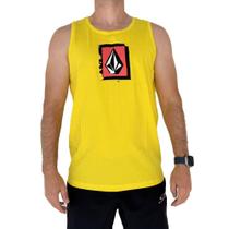 Regata Volcom Gradation SM25 Masculina Amarelo Regata Volcom Gradation SM25 Masculina Amarelo