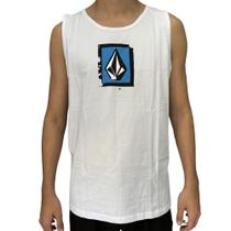 Regata Volcom Gradation SM25 Masculina Branco Regata Volcom Gradation SM25 Masculina Branco