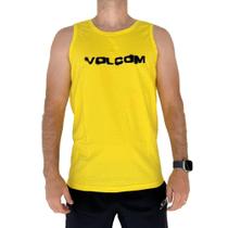 Regata Volcom Newro SM25 Masculina Amarelo Regata Volcom Newro SM25 Masculina Amarelo