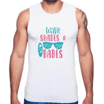 Regata Wave Shades e Babes - Foca na Moda Regata Wave Shades e Babes - Foca na Moda