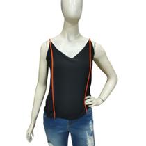 Regata zinco com detalhe vies nas costas tam m