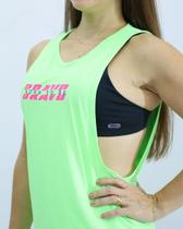 Regatão Feminino Freedom Verde Neon Regatão Feminino Freedom Verde Neon