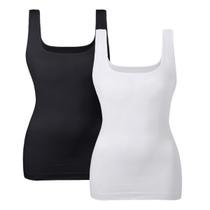 Regatas Modeladoras EUYZOU 2 Unidades Controle de Barriga e Efeito Emagrecimento Regatas Modeladoras EUYZOU 2 Unidades Controle de Barriga e Efeito Emagrecimento