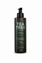 REGENCY Shampoo Tea Tree Anticaspa 300ml Controle da Oleosidade, Limpeza do Couro Cabeludo, Cabelo e Barba