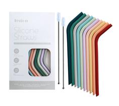 Região de canudos reutilizáveis de silicone para crianças e bebês 200-350ml Região de canudos reutilizáveis de silicone para crianças e bebês 200-350ml