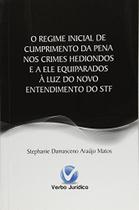 Regime Incial de Cumprimento da Pena nos Crimes Hediondos e a Ele Equiparados À Luz do Novo Entendimento do S T F Regime Incial de Cumprimento da Pena nos Crimes Hediondos e a Ele Equiparados À Luz do Novo Entendimento do S T F