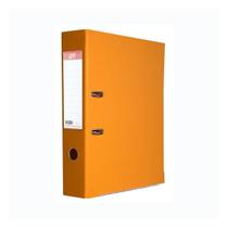 Registrador com Lombo Largo Ofício Yes Amarelo Organizador Argola Arquivo Documentos Armazenamento