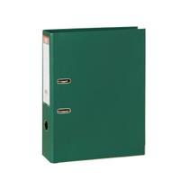 Registrador com Lombo Largo Ofício Yes Verde Organizador Arquivos Papel Documento Folhas Prático