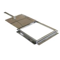 Registro Basculante De Inox Para Churrasqueira Pré-Moldada Registro Basculante De Inox Para Churrasqueira Pré-Moldada