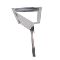 Registro Basculante De Inox Para Churrasqueira Pré-Moldada Registro Basculante De Inox Para Churrasqueira Pré-Moldada