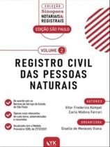 Registro civil das pessoas naturais - vol. 2 - YK EDITORA