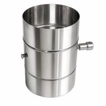 Registro Damper 8 Polegadas De Inox 304 Para Forno De Pizza Registro Damper 8 Polegadas De Inox 304 Para Forno De Pizza