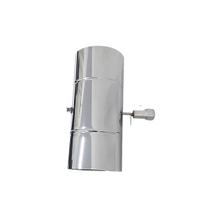 Registro Damper De Inox 5 Polegadas Para Forno De Pizza Registro Damper De Inox 5 Polegadas Para Forno De Pizza