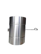 Registro Damper16 Polegadas Aço Inox 430 Registro Damper16 Polegadas Aço Inox 430