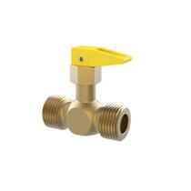 Registro de Bloqueio Para Gás 1/2'' x 1/2'' 180269 - Blukit Registro de Bloqueio Para Gás 1/2'' x 1/2'' 180269 - Blukit