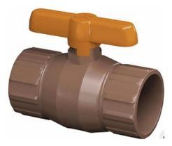 Registro De Esfera Soldável Pvc Marrom 50mm 1/2 Krona