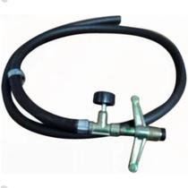 Registro de Gás c/Mangueira P2 Alta Pressão Max Chamas Registro de Gás c/Mangueira P2 Alta Pressão Max Chamas