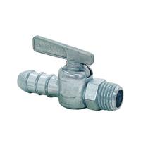 Registro De Gás Zamac 1/4 Npt X 3/8 Bm