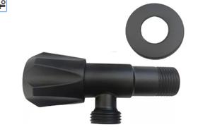 Registro Ducha Higiênica 1/4 De Volta Black/preto C25 Metal ref-194