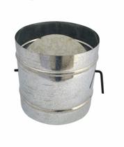 Registro / dumper galvanizado para chaminé de 100 mm de diâmetro Registro / dumper galvanizado para chaminé de 100 mm de diâmetro