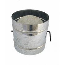 Registro / dumper galvanizado para chaminé de 180 mm de diâmetro Registro / dumper galvanizado para chaminé de 180 mm de diâmetro