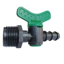 Registro esfera dentado mangueira gotejamento autocompensante 1/2 X 16mm ( 10 PC)