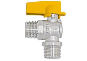 Registro esfera man amarela 1/2 npt(e) x 1/2 npt(e) 90 emb