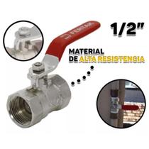Registro Esfera Metal 1/2 Polegada Liga De Zinco - Fertak