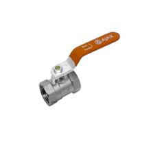 Registro Esfera Metálica Alavanca 3/4" - Ajax, Tamanho: 3/4"