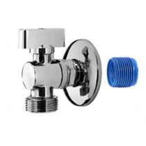 Registro Esfera P/ Máquina De Lavar Cromado 1/2 x 3/4 Blukit