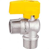 Registro Esfera Para Gas Alianca Angular 1/2'' - 550/9 Registro Esfera Para Gas Alianca Angular 1/2'' - 550/9