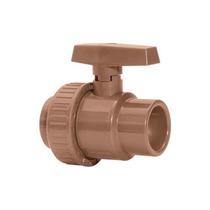 Registro Esfera PVC 20mm Junta Soldável - Fechamento em Esfera Registro Esfera PVC 20mm Junta Soldável - Fechamento em Esfera