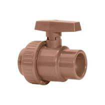Registro Esfera Pvc 40mm Junta Soldável - Fechamento Em Esfera Registro Esfera Pvc 40mm Junta Soldável - Fechamento Em Esfera