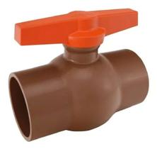 Registro esfera pvc ll soldavel viqua - 1.1/2"(50mm) Registro esfera pvc ll soldavel viqua - 1.1/2"(50mm)