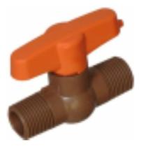 Registro Esfera Pvc Rosca Externa 1/2" Herc - 3188