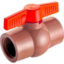 Registro Esfera Pvc Rosca Interna Herc 3/4''