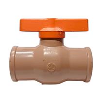 Registro Esfera Pvc Soldavel 40mm Para Cano Agua Fria Caixa Dagua Tubulação Irrigação - Akato