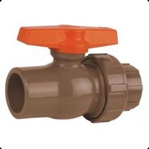 Registro Esfera Pvc Soldável 50mm Com União Viqua