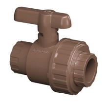 Registro Esfera PVC Soldável Cola com União De 32mm - Krona Registro Esfera PVC Soldável Cola com União De 32mm - Krona