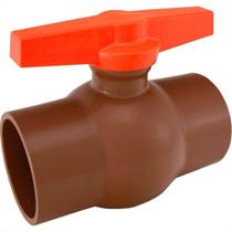 Registro Esfera Pvc Soldavel Viqua 32Mm - Kit C/5 Pecas Registro Esfera Pvc Soldavel Viqua 32Mm - Kit C/5 Pecas