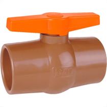 Registro Esfera Pvc Viqua 1.1/4'' Rosca Rosca
